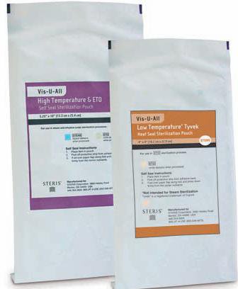 Picture of Sterilization Roll Vis-U-All™ Ethylene Oxide (EO) Gas / Dry Heat 6 Inch X 100 Foot Transparent / Purple Heat Seal / Tape Paper / Film881061