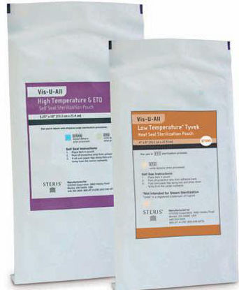 Picture of Sterilization Roll Vis-U-All™ Ethylene Oxide (EO) Gas / Dry Heat 6 Inch X 100 Foot Transparent / Purple Heat Seal / Tape Paper / Film881061