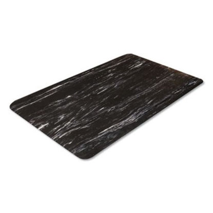 Picture of Cushion-Step Surface Mat, 36 x 60, Marbleized Rubber, BlackCWN-CU3660BK