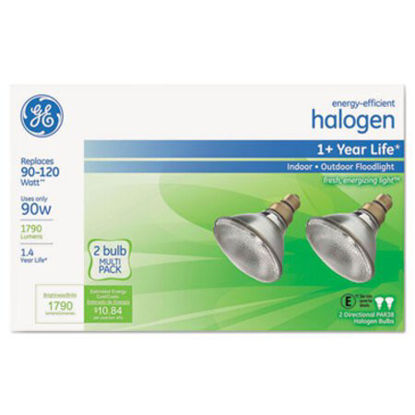 Picture of Energy-Efficient PAR38 Halogen Bulb, 80 W, 2/PackGEL-66282