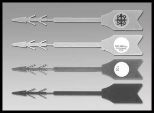 Picture of Genesis® Tamper Evident Arrow WhiteAS2-3