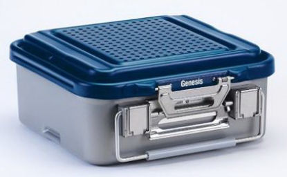Picture of Sterilization Container Genesis® 6-1/16 X 12-3/8 X 19-3/16 InchCD2-6B-BLUE