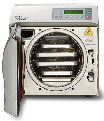 Picture of Ritter® M9D Tabletop Autoclave Steam 9 Inch Diameter X 15 Inch Depth Manual DoorM9D-042