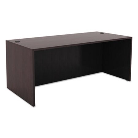 Picture of Alera Valencia Series Straight Front Desk Shell, 65" x 29.5" x 29.63", EspressoALE-VA216630ES