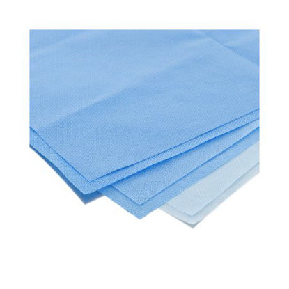 Picture of HALYARD* H400 Sterilization Wrap Medium Blue 45 X 45 Inch Single Layer SMS Polypropylene Steam / EO Gas68245