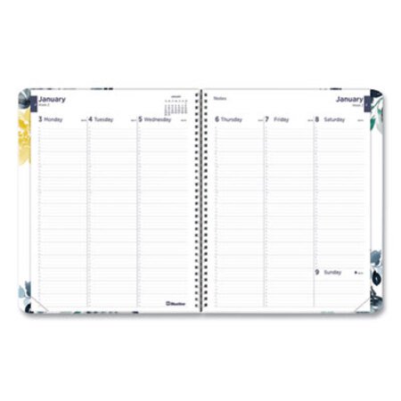 Picture of Soft Cover Design Weekly/Monthly Planner, 11 x 8.5, Watercolor, 2017RED-C958G01