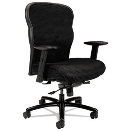 Picture of Wave Mesh Big and Tall Chair, Supports Up to 450 lb, 19.25" to 22.25" Seat Height, BlackBSX-VL705VM10