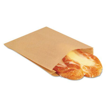 Picture of EcoCraft Grease-Resistant Sandwich Bags, 6.5" x 8", Natural, 2,000/CartonBGC-300100