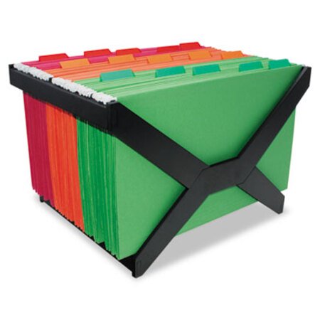 Picture of Letter/Legal Hanging File Rack, Legal/Letter Size, 12" Long, BlackAVT-63000