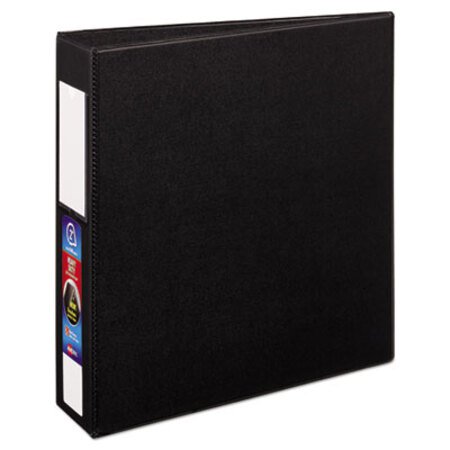 Picture of Heavy-Duty Non-View Binder with DuraHinge and One Touch EZD Rings, 3 Rings, 2" Capacity, 11 x 8.5, BlackAVE-79992