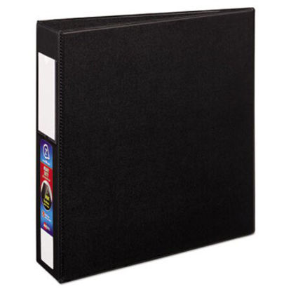 Picture of Heavy-Duty Non-View Binder with DuraHinge and One Touch EZD Rings, 3 Rings, 2" Capacity, 11 x 8.5, BlackAVE-79992