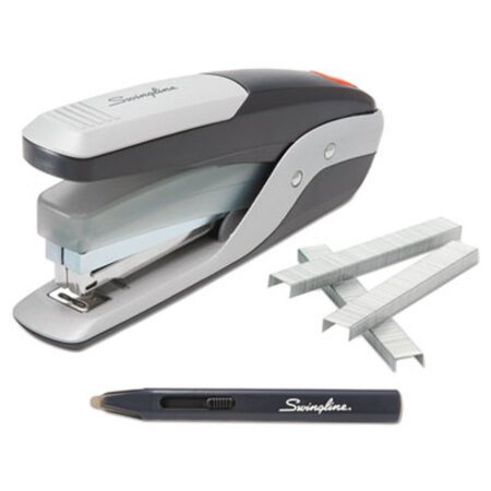Picture of Quick Touch Stapler Value Pack, 28-Sheet Capacity, Black/SilverSWI-64580
