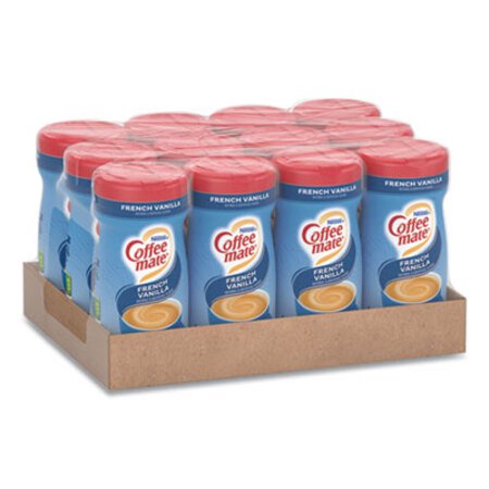 Picture of Non-Dairy Powdered Creamer, French Vanilla, 15 oz Canister, 12/CartonNES-35775CT