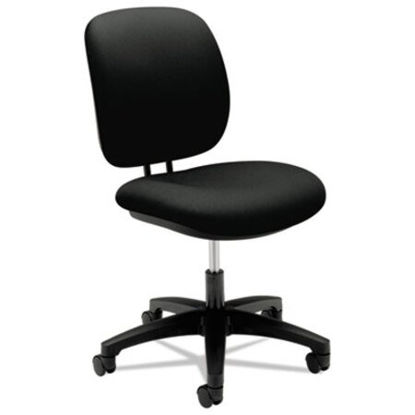 Picture of ComforTask Task Swivel Chair, Supports Up to 300 lb, 15" to 20" Seat Height, BlackHON-5901CU10T