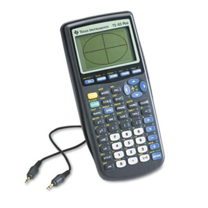 Picture of TI-83Plus Programmable Graphing Calculator, 10-Digit LCDTEX-TI83PLUS