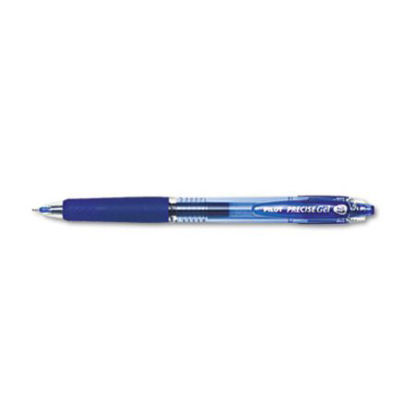 Picture of Precise Gel BeGreen Gel Pen, Retractable, Fine 0.7 mm, Blue Ink, Blue Barrel, DozenPIL-15002