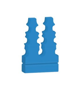 Picture of Integra® Miltex® Sterilization Container Holder 8 X 26 X 40 mm, 1, Silicone775630