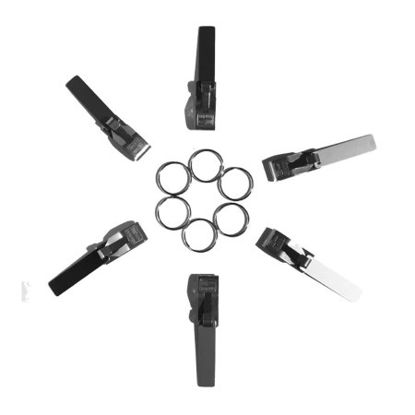 Picture of Miltex® Snap-on Basket Tag 1/2 X 2-3/8 Inch, Blue775123