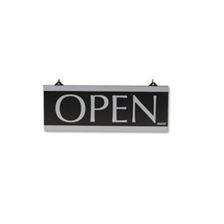 Picture of Century Series Reversible Open/Closed Sign, w/Suction Mount, 13 x 5, BlackUSS-4246