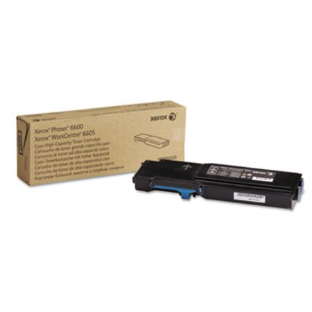 Picture of 106R02225 High-Yield Toner, 6,000 Page-Yield, CyanXER-106R02225
