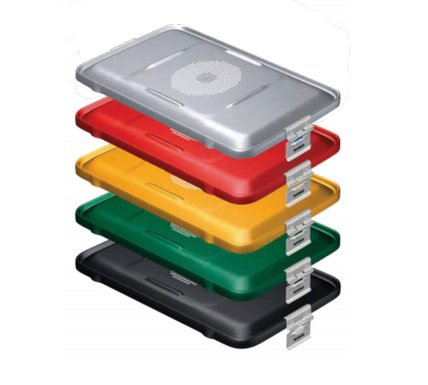 Picture of Integra® Miltex® Sterilization Container Lid 11 X 18-1/4 Inch, Gold, Anodized Aluminum Alloy730523