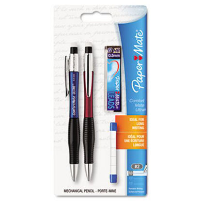 Picture of ComfortMate Ultra Pencil Starter Set, 0.5 mm, HB (#2.5), Black Lead, Assorted Barrel Colors, 2/PackPAP-1738795
