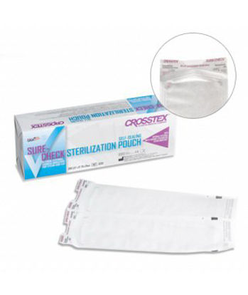 Picture of Sterilization Pouch Sure-Check® Ethylene Oxide (EO) Gas / Steam 3-1/2 X 22 Inch Self Seal PaperSCL3222