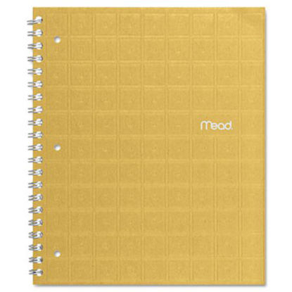 Picture of Recycled Notebook, 1 Subject, Medium/College Rule, Assorted Color Covers, 11 x 8.5, 80 SheetsMEA-06594