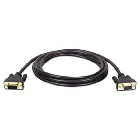Picture of VGA Monitor Extension Cable, 640 x 480 (HD15 M/F), 10 ft., BlackTRP-P510010