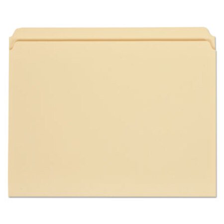 Picture of Top Tab Manila File Folders, Straight Tab, Letter Size, 11 pt. Manila, 100/BoxUNV-12110