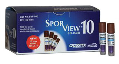 Picture of SporView® 10 Sterilization Biological Indicator Vial SteamSVT-050