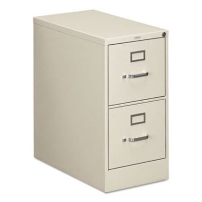 Picture of 310 Series Vertical File, 2 Letter-Size File Drawers, Light Gray, 15" x 26.5" x 29"HON-312PQ
