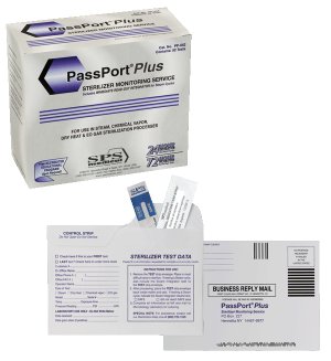 Picture of PassPort® Plus Sterilizer Monitoring Mail-In Service Steam / EO Gas / Dry Heat / Chemical VaporPP-052
