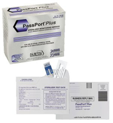 Picture of PassPort® Plus Sterilizer Monitoring Mail-In Service Steam / EO Gas / Dry Heat / Chemical VaporPP-052