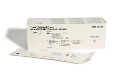 Picture of Sterilization Pouch Tyvek® Gas Plasma 4 X 10-1/4 Inch Transparent / White Self Seal Tyvek® Material12326