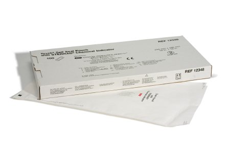 Picture of Sterilization Pouch Tyvek® Gas Plasma 10 X 19 Inch Transparent / White Self Seal Tyvek® Material12348