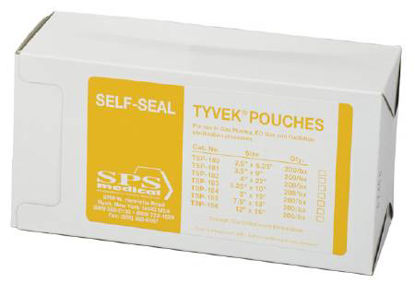 Picture of Sterilization Pouch Tyvek® Ethylene Oxide (EO) Gas / Gas Plasma 5-1/4 X 10 Inch Transparent Self Seal Tyvek® MaterialTSP-183