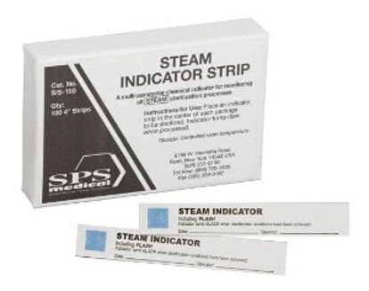 Picture of SPSmedical Sterilization Chemical Indicator Strip Steam 4 InchSIS-100