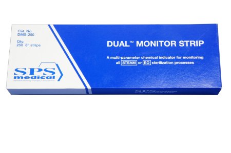 Picture of Dual™ Monitor Sterilization Chemical Indicator Strip Steam / EO Gas 8 InchDMS-250
