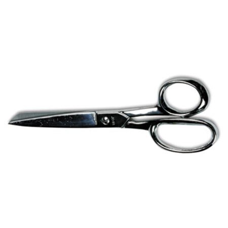 Picture of Hot Forged Carbon Steel Shears, 8" Long, 3.88" Cut Length, Nickel Straight HandleACM-10257