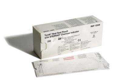 Picture of Sterilization Pouch Tyvek® Gas Plasma 4 X 10-1/4 Inch Transparent / White Heat Seal Tyvek® Material12526