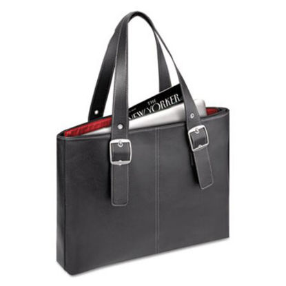 Picture of Classic Tote, 15.6", 13 3/4" x 17 1/2" x 3 3/4", Black/RedUSL-K709417