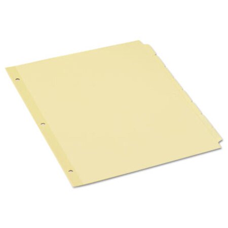 Picture of Self-Tab Index Dividers, 8-Tab, 11 x 8.5, Buff, 24 SetsUNV-20846