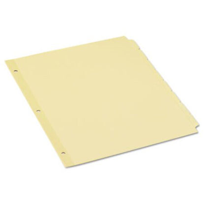 Picture of Self-Tab Index Dividers, 8-Tab, 11 x 8.5, Buff, 24 SetsUNV-20846