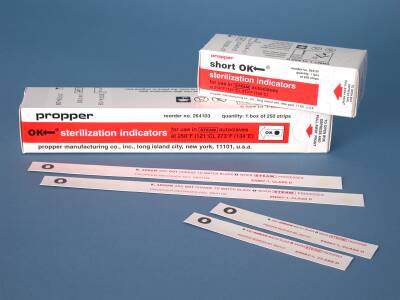 Picture of OK® Sterilization Chemical Indicator Strip Steam 8 Inch26410300