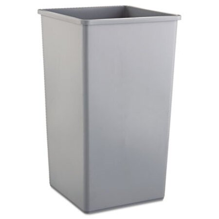 Picture of Untouchable Square Waste Receptacle, Plastic, 50 gal, GrayRCP-3959GRA