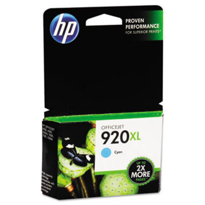 Picture of HP 920XL, (CD972AN) High-Yield Cyan Original Ink CartridgeHEW-CD972AN