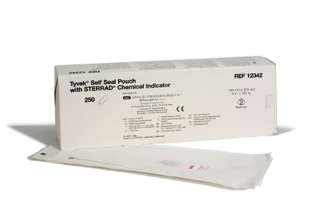Picture of Sterilization Pouch Tyvek® Gas Plasma 6 X 16-1/2 Inch Transparent / White Self Seal Tyvek® Material12342