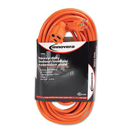 Picture of Indoor/Outdoor Extension Cord, 50ft, OrangeIVR-72250