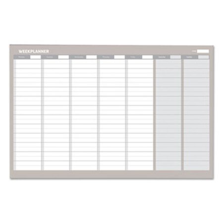 Picture of Weekly Planner, 36x24, Aluminum FrameBVC-GA0396830